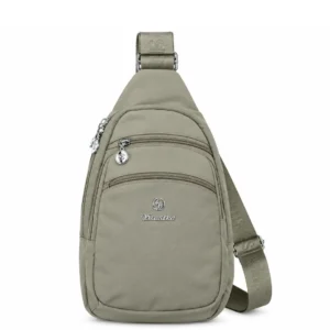 Women’s Casual Sling Crossbody Bag – Sage Grey