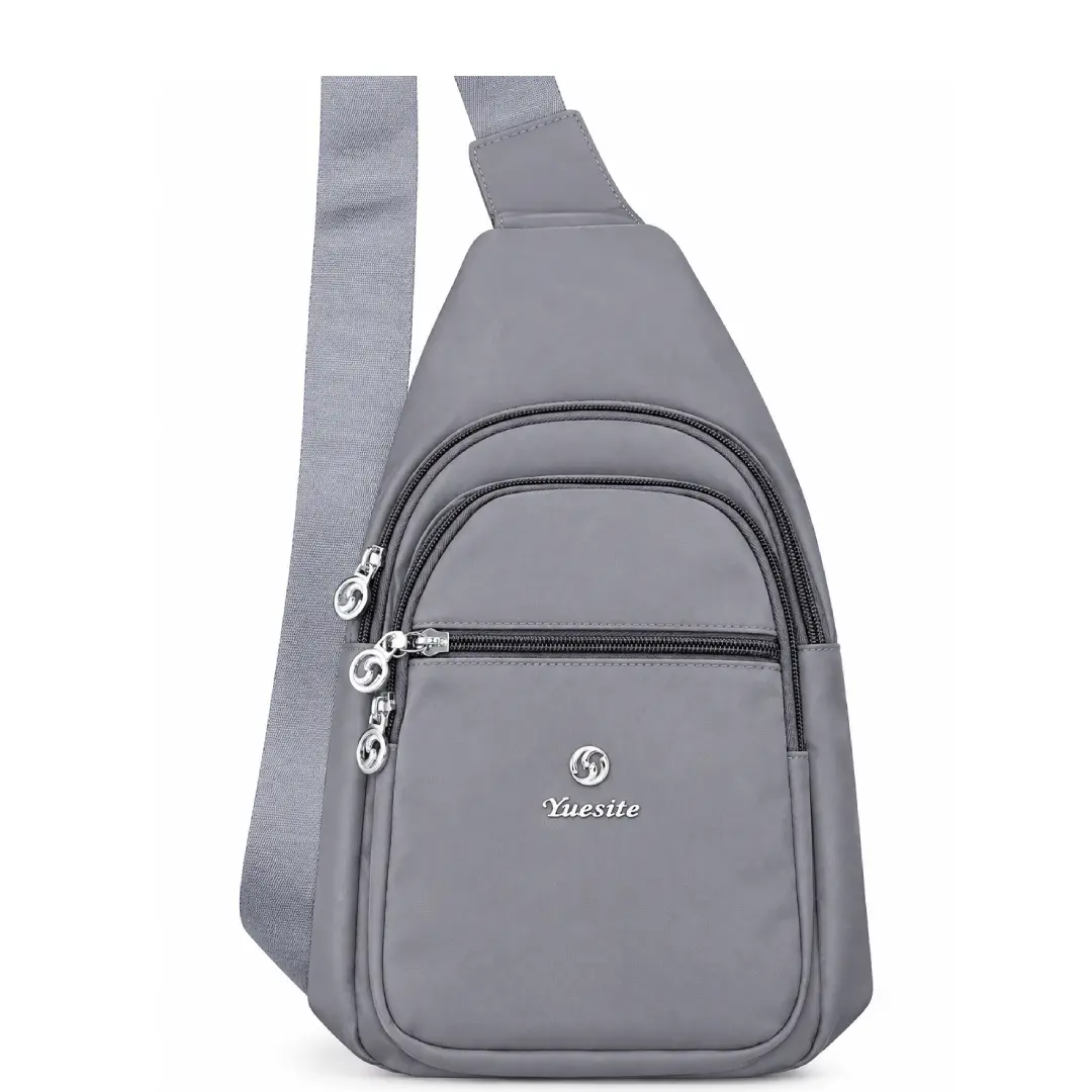 Women’s Casual Sling Crossbody Bag - Slate Grey